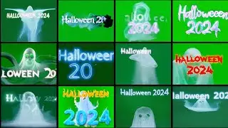 Amazing Top 12 Free Green Screen Ghost Effects for Halloween 2024 👻🎃| Full-HD 1080