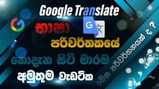 පරිවර්තකයකට එහායන Google Translate - Explain DUNUX | SINHALA