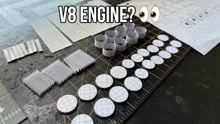 Im Making A Paper V8 Engine