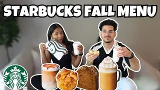 Starbucks 2024 Fall Menu Review: Tasting Pumpkin Spice, Apple Crisp & New Seasonal Favorites!
