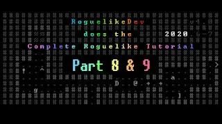 Roguelike Dev Tutorial in Python Week 5 - Items and Spells