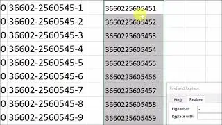Quickly Remove Dashes From Cells In Excel || Remove - without formula or with formula (urdu/hindi)