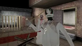GRANNY IS ANGELINA AND GRANDPA IS SLENDRINA IN GRANNY CHAPTER 2 ASYLUM MOD - FULL GAMEPLAY