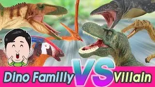 Dino familly vs Villains Full version 1~5ㅣCoCosToy