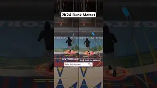 NBA 2K24 Best Dunk Meters for Contact Dunks on 2K24 
