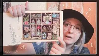 обзор скетчбука 🎨  рассказываю истории связанные с рисунками 📔