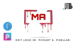 Cara Edit Logo 3D Di Picsart & PixelLab