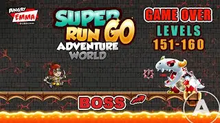 Super Run Go GAME OVER - Levels 151-160 + BOSS