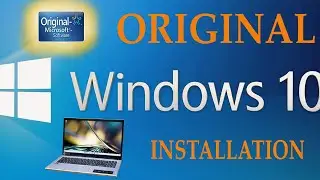 Windows 10 - Download & Installation For Free! Stop Using Fake Version - Win 10 Install step by step