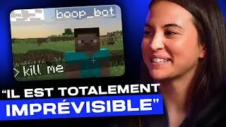 Elle discute avec son bot Minecraft, avant l'ère ChatGPT