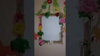 Photo frame making idea | how to make photo frame | easy and beautiful 