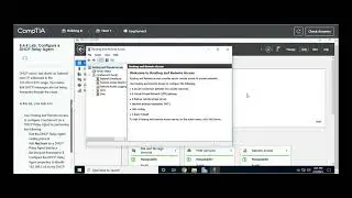 Testout | Network + | 6.4.4 Lab: Configure a DHCP Relay Agent