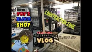 LEGO ROOM EXPANSION WELL UNDERWAY / Getting ready for Used LEGO Sorting Organization for Bricklink