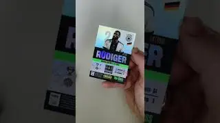 Rudiger Winner CARD COLLECTION #shorts #football #panini