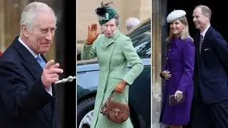 British royal family Easter 2024
