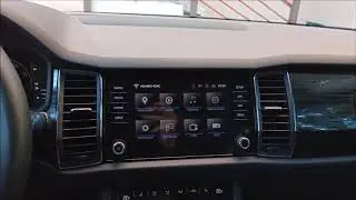 Навигация на штатный монитор SKODA KODIAQ 2020