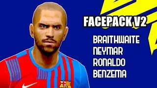 FACEPACK PES PPPSSPP V2