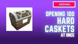 Runescape 3 Opening 100 Hard Clue Caskets at Once