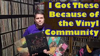 Records I got Because of Vinyl Community Channels #vinycommunity