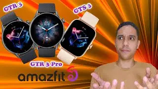 LANÇADOS!!! OS NOVOS AMAZFIT GTS 3, GTR 3 E GTR 3 PRO VALEM A PENA?!?!?