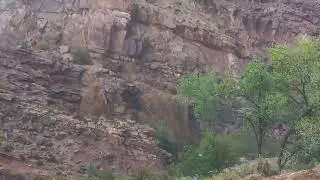 Moab, Utah Flash Flooding at Power Dam on Mill Creek 8/11/2022