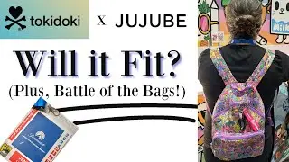 Will It Fit? | Everyday Mini Backpack vs Park Pack Belt Bag | Tokidoki x JuJuBe Toki Tiki