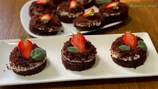 Пирожные БИСКВИТНЫЕ — Потрясающе вкусные, почему я раньше их не готовила?