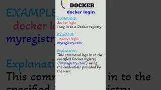 Docker command 31 | docker login & docker logout | DevOps Training | Preethi DevOps 