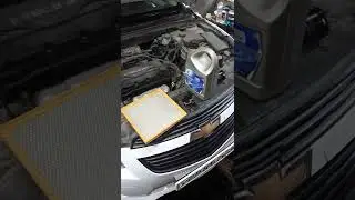 Chevrolet Cruze замена трапеции стеклоподъёмника водительской двери замена масла ДВС и фильтров