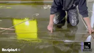 Antistatic epoxy self levelling floor