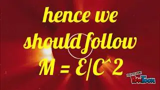 Reality of E= mc^2 by PHYSICSWALLAH