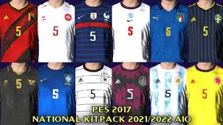 PES 2017 National Team Kitpack season 2021-2022 HD