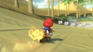 Wii U - Mario Kart 8 - (GCN) Dry Dry Desert