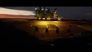 DCS Kola Map -  Carrier Operation - Flight Take off