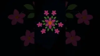 Digital Drawing #digitaldrawing #floraldesign #shorts #ytshorts #drawing #flowerdesign
