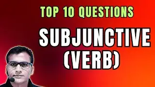 Ten Subjunctive Related High Order Questions | #TGT / #PGT English | #subjunctive