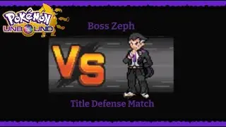 Pokemon Unbound Title Defense Match [Vs. Boss Zeph]