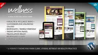 Wellness - A Health & Wellness WordPress Theme | Themeforest Website Templates and Themes
