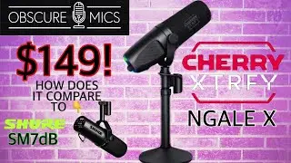 CHERRY XTRFY - NGALE X - A $149 SM7B Clone That Is USB & XLR - Microphone Review