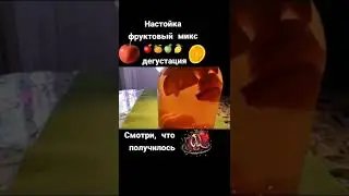 ✅Дегустация настойки 