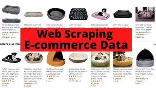 WEB SCRAPING E-Commerce Data: BeautifulSoup | Request | Scrapy | Selenium.