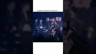 V nico nico ni at BTS KYNK on stage 2016 #bts #taehyung #jungkook