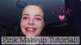 Easy Pink Makeup Tutorial!!