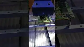 Замена видеочипа карты ноутбука.
