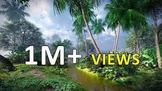 A Rainy day in Kerala || Lumion Cinematic animation || The Walk Series#2|| Ajai Poovadan