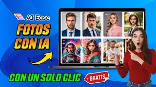 El Mejor Generador de Fotos de Retrato con IA GRATIS | Tutorial AI Ease 🚀