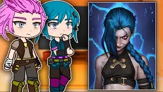 Past Arcane React To Jinx | Gacha react