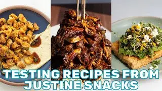 Testing Justine Snacks recipes | TikTok recipes you need to try!