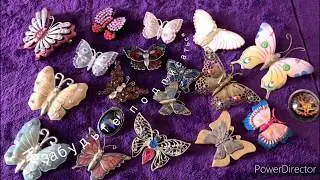 #24 🦋 🌈БРОШИ БАБОЧКИ-ЧУДЕСНАЯ ПОЛЯНА! 🦋🌈КРЫЛО БАБОЧКИ В УКРАШЕНИИ БРОШИ!