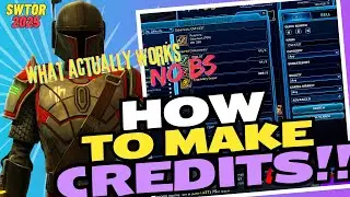 SWTOR 2025: 3 Ways to Make CREDITS in SWTOR! Billions! What ACTUALLY Works.